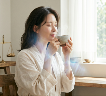 체질 맞춤 한약처방 (상초 열 진정 및 수분 대사 개선)